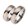Gifteringer i titan & rødt gull, 6 mm. RAUSCHMAYER - 1150998 Gifteringer i titan & rødt gull, 6 mm. RAUSCHMAYER - 1150998