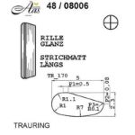 Skisse av Forlovelsesringer, SØLV MED DIAMANT - 4808005