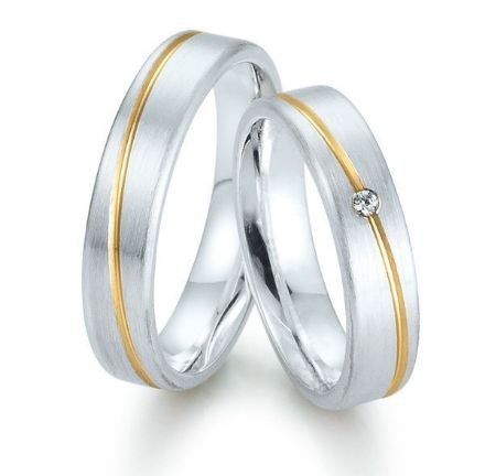 Gifteringer i sølv, 5 mm. GETTMANN -831650 Gifteringer i sølv, 5 mm. GETTMANN -831650