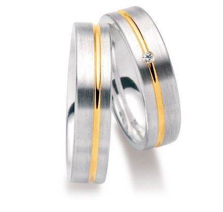 Gifteringer i sølv, 5,5 mm. GETTMANN - 831855 Gifteringer i sølv, 5,5 mm. GETTMANN - 831855