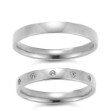 Gifteringer i hvitt gull 14 kt, 3 mm. GERSTNER - 200840