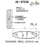 Skisse av hvitt gull 14 kt, 5 mm. Smart line - 4807029