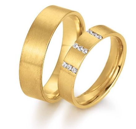 Gifteringer i gult gull 9kt, 4,5 mm. GETTMANN - 1807045 Gifteringer i gult gull 9kt, 4,5 mm. GETTMANN - 1807045