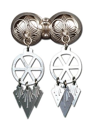 Halssølje, oksidert m. spirlauv- 217100 Halssølje, oksidert m. spirlauv- 217100