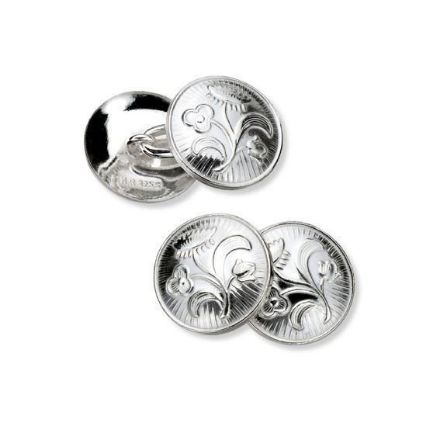 Mansjettknapper, Nordlandssølv - 605 Mansjettknapper, Nordlandssølv - 605