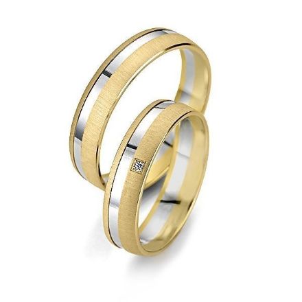 Gifteringer i gull 14 kt, 5 mm. Smart line - 4807051 Gifteringer i gull 14 kt, 5 mm. Smart line - 4807051