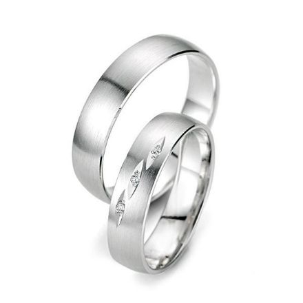 Gifteringer i hvitt gull 14 kt, 5 mm. Smart line - 4807031 Gifteringer i hvitt gull 14 kt, 5 mm. Smart line - 4807031