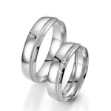 Gifteringer i hvitt gull 14 kt, 5.5 mm. Smart line - 48070230