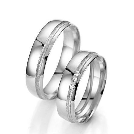 Gifteringer i hvitt gull 14 kt, 5.5 mm. Smart line - 48070230 Gifteringer i hvitt gull 14 kt, 5.5 mm. Smart line - 48070230