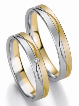 Gifteringer i gull 9 kt, 4 mm. Slim line - 248071350 Gifteringer i gull 9 kt, 4 mm. Slim line - 248071350