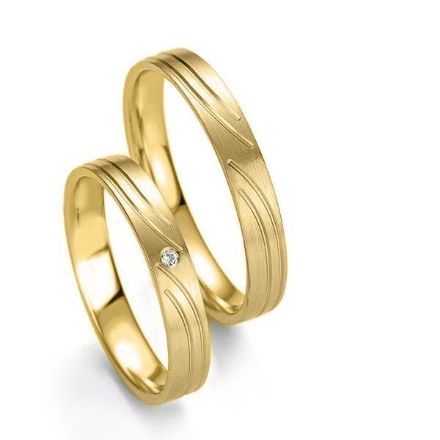 Gifteringer i gull 14 kt, 3.5 mm. Slim line - 48071230 Gifteringer i gull 14 kt, 3.5 mm. Slim line - 48071230