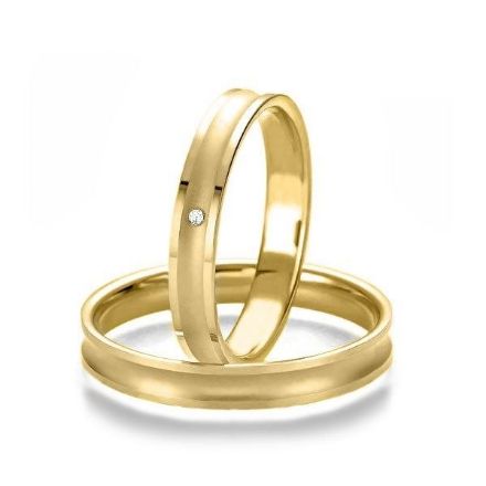 Gifteringer i gull 14 kt, 3.5 mm. Slim line - 48071250 Gifteringer i gull 14 kt, 3.5 mm. Slim line - 48071250