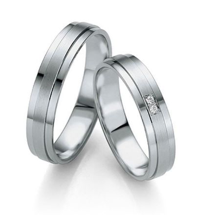 Gifteringer i hvitt gull 9 kt, 4,5 mm. Slim line - 248071431 Gifteringer i hvitt gull 9 kt, 4,5 mm. Slim line - 248071431