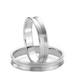 Gifteringer i hvitt gull 9 kt, 4 mm. Slim line - 248071290