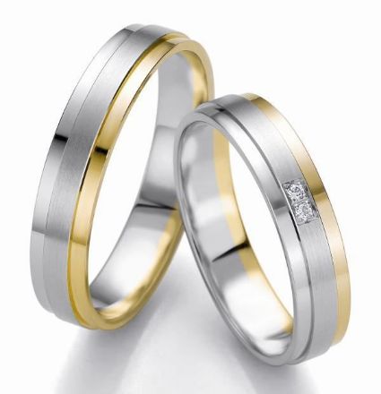 Gifteringer i gull 14 kt, 4.5 mm. Slim line - 48071430 Gifteringer i gull 14 kt, 4.5 mm. Slim line - 48071430