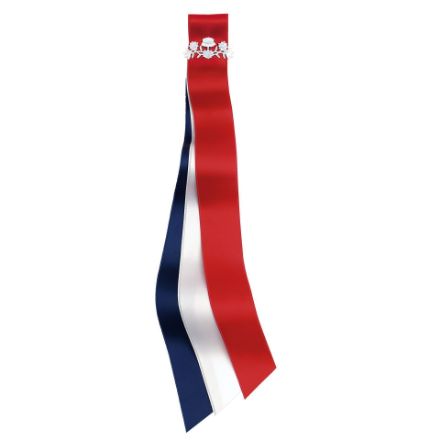 17.mai sløyfe Nordland, kvit 17.mai sløyfe Nordland, kvit