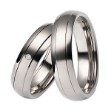 Gifteringer i titan & palladium, 6 mm. RAUSCHMAYER - 1151013