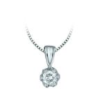 Diamantsmykke Sitara i gull med 0,15 ct W-Si-322115