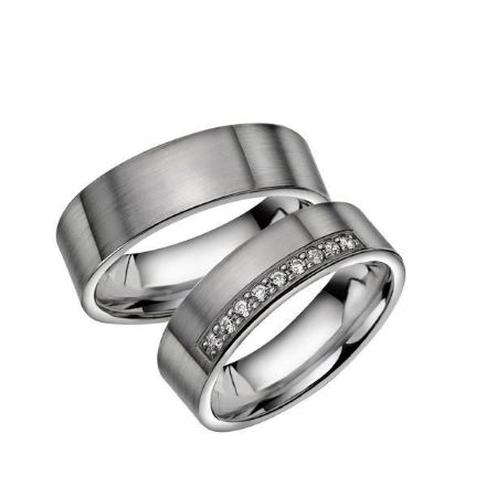 Gifteringer i titan, 6 mm. SCHALINS - NT1860-1160 Gifteringer i titan, 6 mm. SCHALINS - NT1860-1160