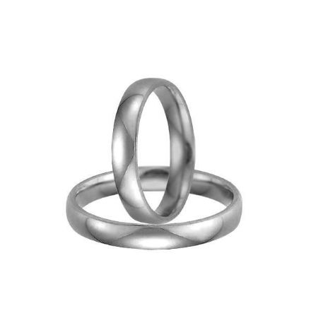 Gifteringer i palladium 500, 4 mm. GERSTNER - 283104 Gifteringer i palladium 500, 4 mm. GERSTNER - 283104