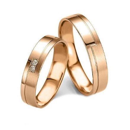 Gifteringer i gull 14 kt, 4.5 mm. Slim line - 4807139000 Gifteringer i gull 14 kt, 4.5 mm. Slim line - 4807139000