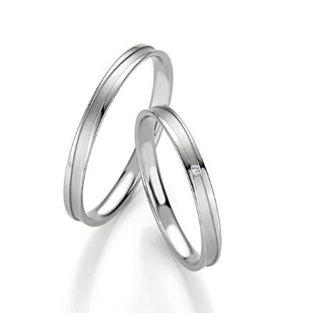 Gifteringer i platina 950, 2.5 mm. BASIC SLIM - 44804325 Gifteringer i platina 950, 2.5 mm. BASIC SLIM - 44804325