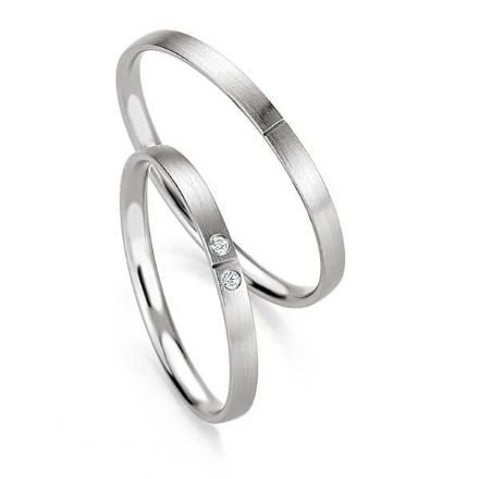 Gifteringer i hvitt gull 14 kt, 2 mm. BASIC SLIM - 4804329 Gifteringer i hvitt gull 14 kt, 2 mm. BASIC SLIM - 4804329