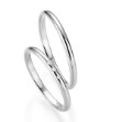 Gifteringer i hvitt gull 9 kt, 2 mm. BASIC SLIM - 148043050