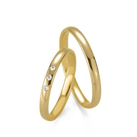 Gifteringer i gult gull 9 kt, 2.5 mm. BASIC SLIM - 148043150 Gifteringer i gult gull 9 kt, 2.5 mm. BASIC SLIM - 148043150