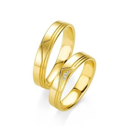 Gifteringer i gult gull 14 kt, 4.5 mm. BASIC SLIM - 4804209 Gifteringer i gult gull 14 kt, 4.5 mm. BASIC SLIM - 4804209