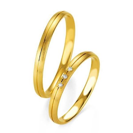 Gifteringer i gult gull 9 kt, 2.5 mm. BASIC SLIM - 14804323 Gifteringer i gult gull 9 kt, 2.5 mm. BASIC SLIM - 14804323