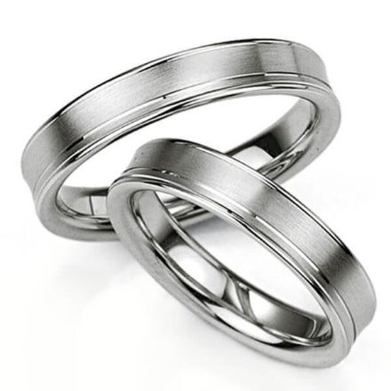 Samboerringer i sølv, 4.5 mm. SØLV UTEN DIAMANT - 4808020 Samboerringer i sølv, 4.5 mm. SØLV UTEN DIAMANT - 4808020