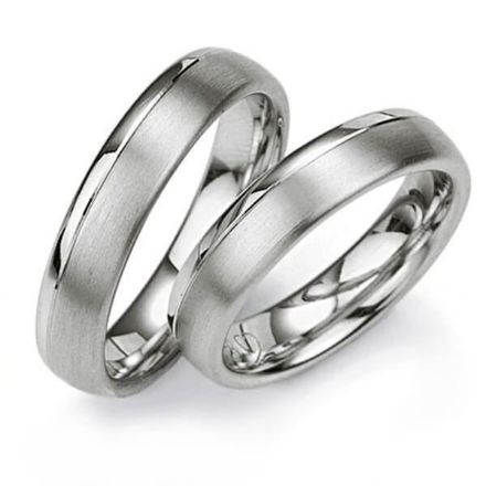 Samboerringer i sølv, 5 mm. SØLV UTEN DIAMANT - 4808022 Samboerringer i sølv, 5 mm. SØLV UTEN DIAMANT - 4808022