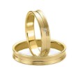 Bilde av Gifteringer i gult gull 9kt, 4 mm.Slim  line  - 24807129