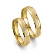 Gifteringer i gult gull 14 kt, 4.5 mm. Smart line - 4807013