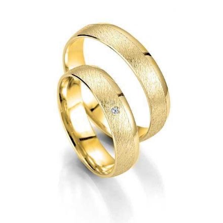 Gifteringer i gult gull 14 kt, 5 mm. Smart line - 48070290 Gifteringer i gult gull 14 kt, 5 mm. Smart line - 48070290