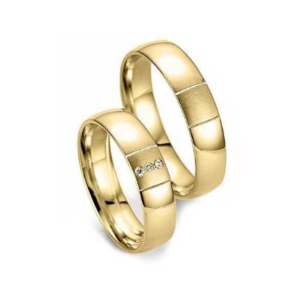 Gifteringer i gult gull 14 kt, 5 mm. Smart line - 48070470 Gifteringer i gult gull 14 kt, 5 mm. Smart line - 48070470