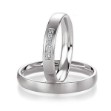 Gifteringer i platina 950, 3.5 mm. BASIC LIGHT - 44805629