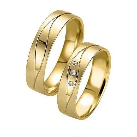 Gifteringer i gult gull 14 kt, 5.5 mm. Smart line - 48070810 Gifteringer i gult gull 14 kt, 5.5 mm. Smart line - 48070810