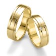 Gifteringer i gult gull 14 kt, 5.5 mm. Smart line - 48070870