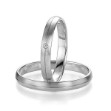 Gifteringer i platina 950, 3 mm. BASIC LIGHT - 44805649