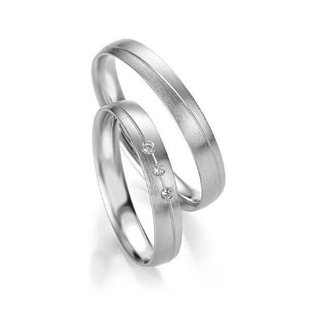 Gifteringer i platina 950, 3.5 mm. BASIC LIGHT - 44805641 Gifteringer i platina 950, 3.5 mm. BASIC LIGHT - 44805641