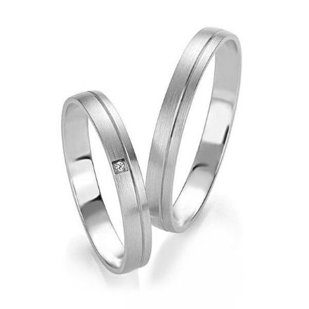 Gifteringer i platina 950, 3 mm. BASIC LIGHT - 44805605 Gifteringer i platina 950, 3 mm. BASIC LIGHT - 44805605