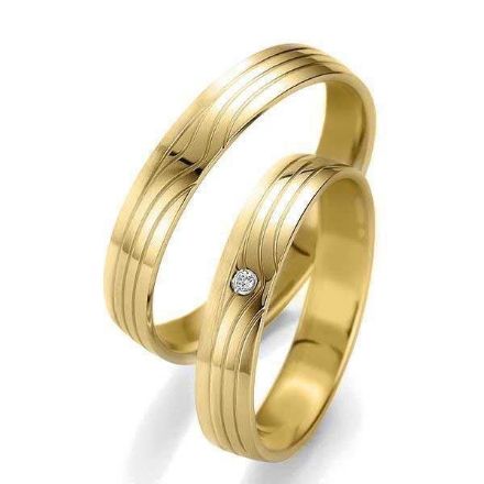 Gifteringer i gult gull 14 kt, 4 mm. Smart line - 480710199 Gifteringer i gult gull 14 kt, 4 mm. Smart line - 480710199