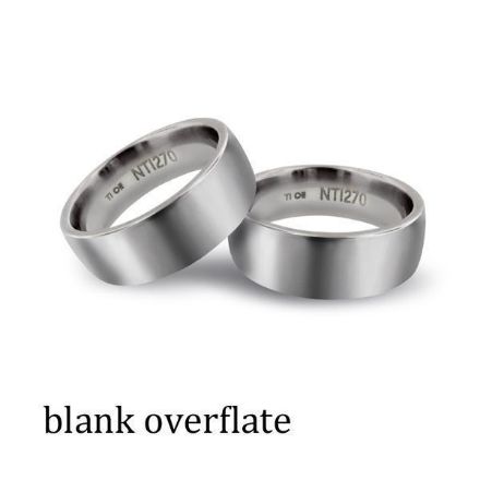 Gifteringer  i titan, 7 mm. ESPELAND-NT1270 Gifteringer  i titan, 7 mm. ESPELAND-NT1270