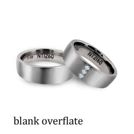 Gifteringer i titan, 6 mm. SCHALINS-NT2160-1260 Gifteringer i titan, 6 mm. SCHALINS-NT2160-1260