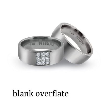 Gifteringer i titan, 7 mm. SCHALINS - NT1570-1270 Gifteringer i titan, 7 mm. SCHALINS - NT1570-1270