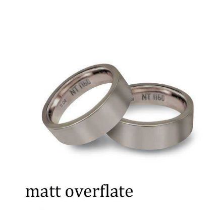 Gifteringer i titan, 6 mm. SCHALINS - NT116 Gifteringer i titan, 6 mm. SCHALINS - NT116