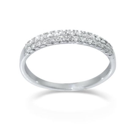 Diamantring i hvitt gull med 0,25 ct W-Si-AR01141 Diamantring i hvitt gull med 0,25 ct W-Si-AR01141