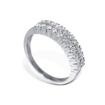 Diamantring i hvitt gull med 0,38 ct W-Si-3301038